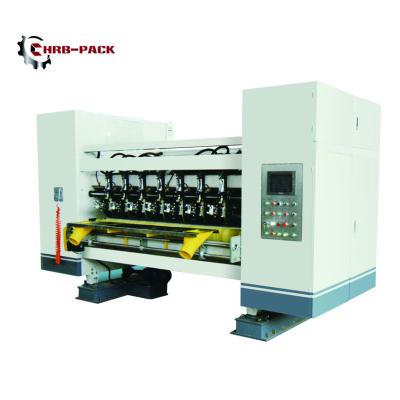 China CLOTHING HRB Thin Computer Blade Slitter Marker Machine Corrugated Cardboard Production Line for sale