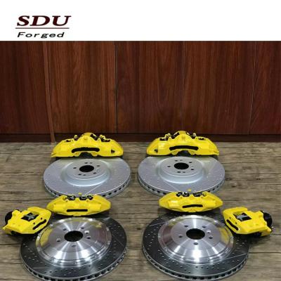 China Made In China Factory Best Performance Brake Caliper Kit 8 Pot Caliber 4 Large Than 6 8 10 Piston Brakes For Luxury Car Can Custom for sale