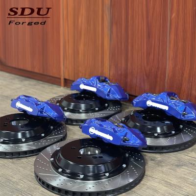 China Big brake caliber kit gt6 caliber 6 piston with drilled and slotted rotor 380mm for m3 e92 with 19inch wheels Bmwm3 for sale