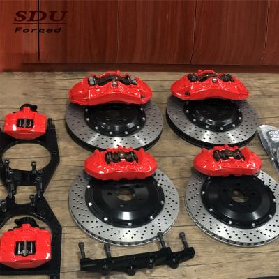 China Hot Designer Aluminum RACING Brake System Style Calipers 6 Rotors/Pads/Pot Calipers/Line Brackets For 2020 Mercedes-Benz GLE and GLS for sale