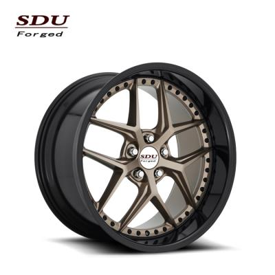 China 2 Pieces T6061 Forged Wheels Aluminum Car Wheels 18