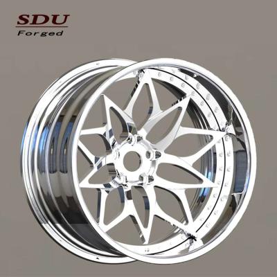 China T6061 Japan 21 Inch Racing Car Wheel Aluminum Rim Customizing Color Auto Parts And Customized Rims Forged Special Car Wheels for sale