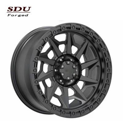 China T6061 Beadlock 17 inch aluminum offroad wheels 6x139.7, forged wheels f150 4x4 offroad beadlock rims for sale