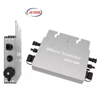 China High Voltage Anode Treatment And Easy To Install 600W Micro Inverters With Waterproof Design IP65 Inverter 283*200*42mm for sale