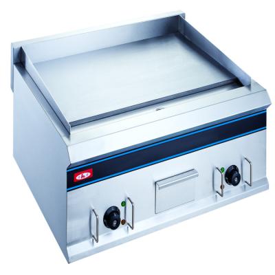 China Food Grade Stainless Steel Factory Popular Design Hot Commercial Design Electric Griddle Teppanyaki Beef Meat Rotisserie Griddle Machine for sale