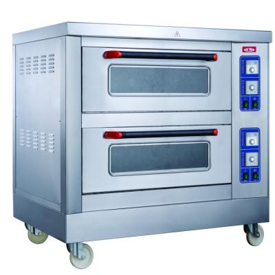 China Deli Hongchu factory sell high quality commercial electric bakery oven pizza cake bread BF-40B-S 2 layer 4 layer hotel restaurant use for sale