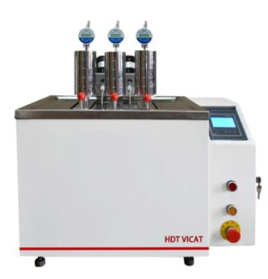 China ODM Antiwear Plastic Lab Testing Equipment , Durable Vicat Softening Point Apparatus for sale