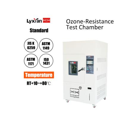 China Cámara de ensayo de ozono de caucho Precio Tester de calefacción resistente a caucho ASTM1171 Cámara estándar de envejecimiento de ozono en venta