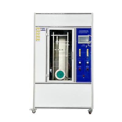 China Single Wire Vertical Burning Tester Machine With Standard IEC60332 Blue Flame Core Height 46~78mm for sale