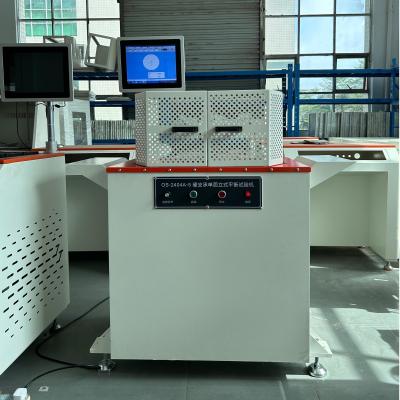 Chine Équipement d'essai de la machine d'équilibrage dynamique verticale à roulement dur pour palettes de vent Turbine Vitesse d'équilibrage 1100 r/min à vendre