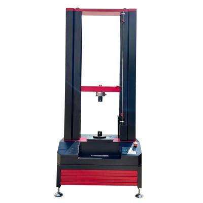 Chine Machine d'essai universelle de résistance à la traction de caoutchouc Équipement de machine d'essai ASTM D412 ISO 37 Norme 20KN Charge maximale Couleur personnalisée à vendre