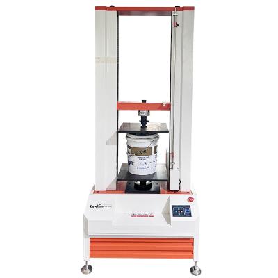 China Universal Test Machine Oil Drum Compressive Strength Testing Machine Equipment Max Load Capacity up to 20 kN Accuracy 0.5 Grade for sale