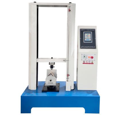 China Servo Universal Testing Machine L-Shaped Cardboard Bending Test Equipment Maximum Load 2kN,5KN,1ton,2ton,Option for sale