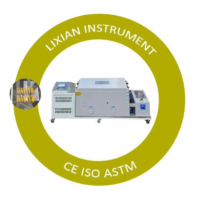 China Frühlingssalzkorrosion Sprühe Nebel Korrosion Tester Kammer Automatische ASTM B117 Test Standard Ausrüstung PLC Touchscreen zu verkaufen