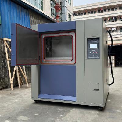 China Thermische schoktemperatuur verouderingstestkamer voor plastic emmer 1 jaar garantie Automatische drie-slot type hoge precisie glaswol PU schuim rubber Te koop