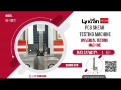 Lixian Brand 1 KN Capacity PCB Board Shear And Tensile Testing Equipment Universal Testing Machine