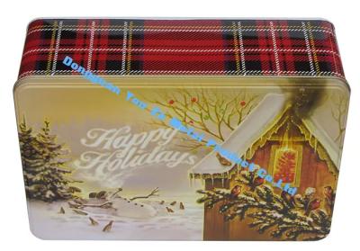 China Big Shoes Metal Tins Christmas Holiday Tins Large Tin Box Wholesale Tin Cans for sale