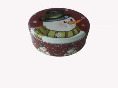 Κίνα Empty Cookie Tins Oreo Christmas Tins Decorative Tins with Lids Metal Containers for Food Packaging προς πώληση