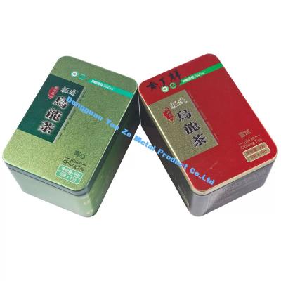 中国 Small Empty Tea Tins Vintage Tin Canisters Food Grade Tin Boxes 販売のため