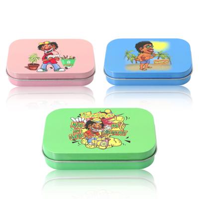 Китай High Quality Premium Stash Tin Custom Design Gift Tin Box Hinged Decorative Tin Container продается