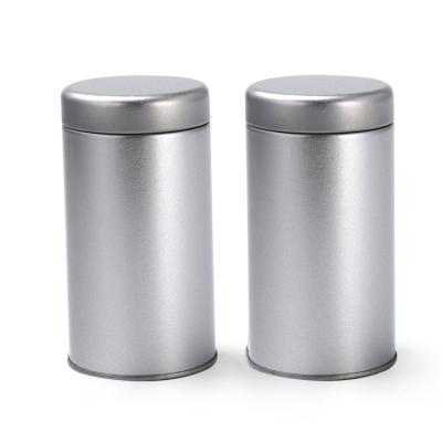 Κίνα Wholesale Empty Tea Tins Loose Leaf Tea Containers Round Metal Containers with Lids προς πώληση