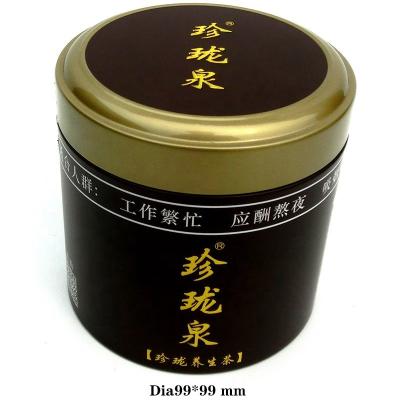 중국 Printed Small Metal Tins Round Storage Tins Cylinder Tin Boxes for Sale Tea Tin Cans 판매용