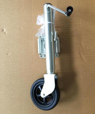 China Boat Trailer 1500lbs Swivel Jack With Rubber Wheel for sale