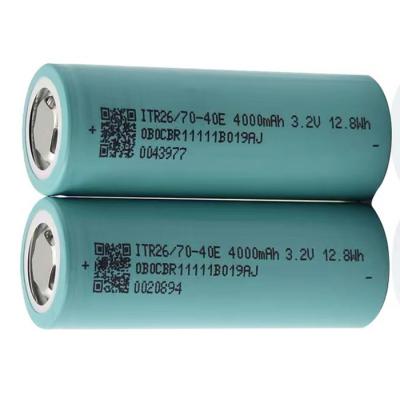 China Deep Cycle Battery 26650 Deep Cycles Lifepo4 Cell Grade A 3.2V 4000Mah 26700 Rechargeable Lifepo4 Battery Cell for sale