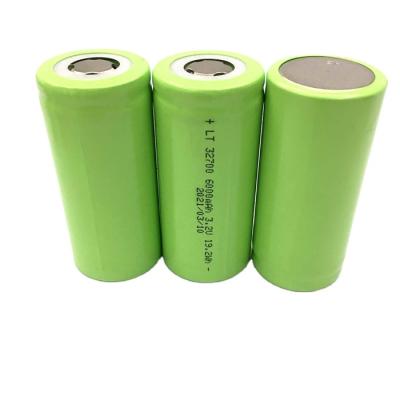 China Deep Cycle Battery Hot Sale Lfp 32650 Rechargeable Cell 3.2V 6000Mah Lifepo4 Batteries Long Life 32700 6300Mah Lithium Ion Battery Cells for sale