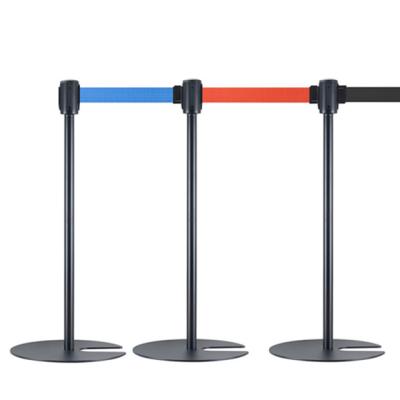 China Easy To Install High Quality Queue To Control Retractable Belt Barrier Locking Custom Bank Station Crowd Control Security for sale