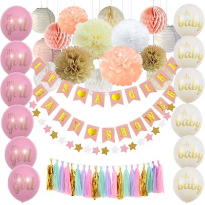 China Latex Party Decoration Baby Shower Girl Balloons for sale