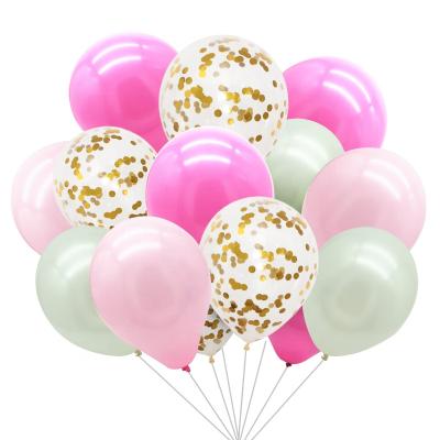 China Wholesale Eco - Friendly Latex Balloon Party Theme Confetti Balloon for sale