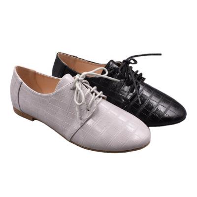 China Classic Round Comfort Women Flat Formal Shoes for sale