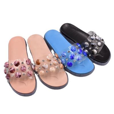 China Fashion Trend PVC Jelly Women Sandals Transparent Jelly Sandals New Arrival for sale