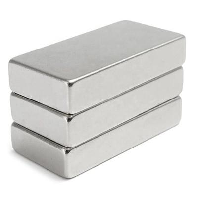 China Indystry Super Strong Neodymium Rare Earth NdFeB Magnets 50x50x25 40x20x10 50x25x10 N38 Permanent Magnet for sale