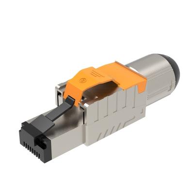 China Factory Price Connector Toolless Plug Free Connector Cat8 Toolless Modular Plug SJT-CAT8 for sale