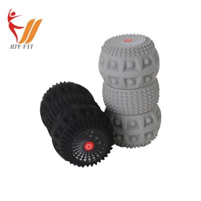 China Home Stress Relieve Electrics Gym Exercise Recovery Yoga PVC Peanut Vibration Massage Ball Set for sale