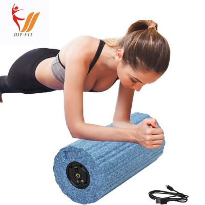 China Sports Recovery Bodybuilding Fitness PPE Foam Roller High Density Vibration Yoga Foam Roller for sale