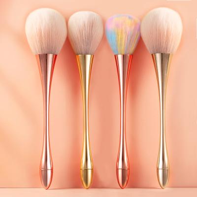 China Other New Small Size Loose Powder Makeup Sweep Super Simple Large Base Blush Tumbler Makeup Beauty Tool Brush for sale