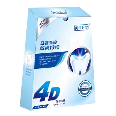 China Teeth Whitening Private Logo Advanced Wax Teeth Whitening Smile Strips Wholesale For Beauty for sale