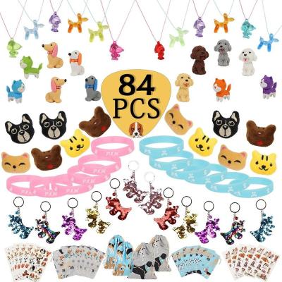 China Party Props Dog Pet Gifts Puppy Gift Bag Dog Birthday Party Supplies For Kids Candy Bags Animal Theme Supplies for sale