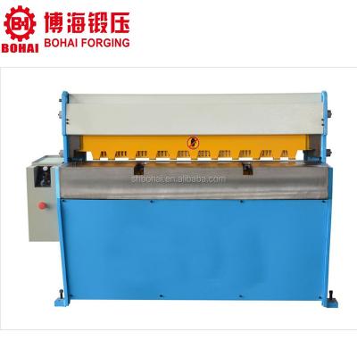 China Factory BOHAI Brand Q11 3 x 1200 Foot Operated Shear for sale