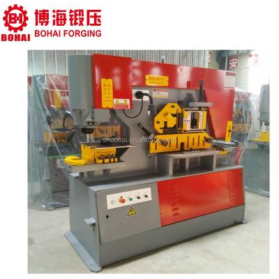 China World famous brand iron worker pressing and cutting machine norching hydraulic punch shear and compound shear for sale