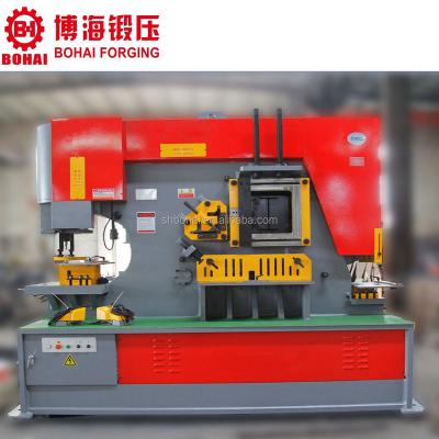 China Metal Sheet Stamping Direct Factory Sale BOHAI PIRANHA Q35Y-40 (200ton) Hydraulic Iron Worker for sale