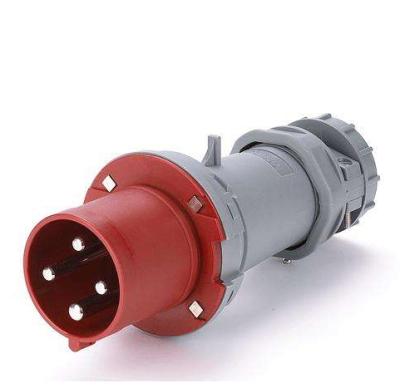 China CE IEC60309 IP44 3P 2P+E 16A 250V Single Phase Caravan Industrial Socket Industrial Plugs and Sockets for sale