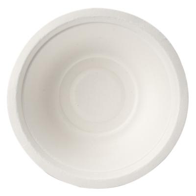 China Disposable Bowl 12oz Bagasse Disposable Pulp Soup Compostable Sugarcane Bowl 350ml for sale