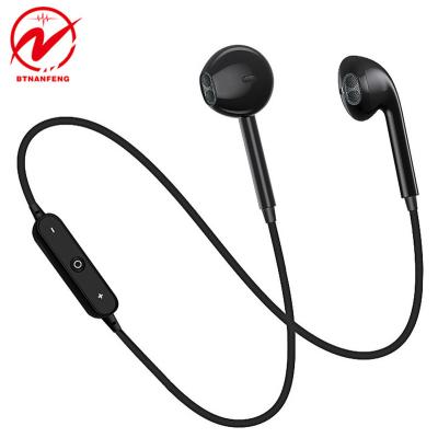 China Sports In-Ear S6 Neckband S6 Neckband Earphone V5.0 Wireless Earphone With Mic Stereo Earbuds Headset For iPhone Xiaomi Huawei for sale