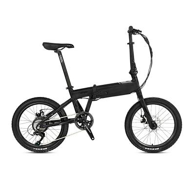 China Foldable F20 electric folding bike aluminum alloy AL6061 e bike 20 inches 48V350W10A folding e bike for sale