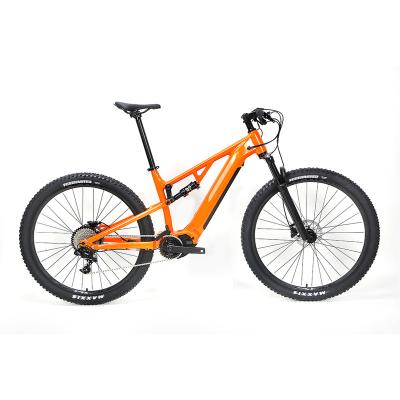 China Aluminum Alloy Aluminum Alloy Mtb Frame Electric Bike SHlMANO M6100-12 Speed Full Suspension Mtb E bike 29 for sale