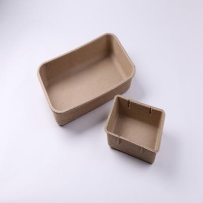 China Disposable Molded Cat Litter Box House Biodegradable Cat Litter Tray/Box Paper Pulp for sale